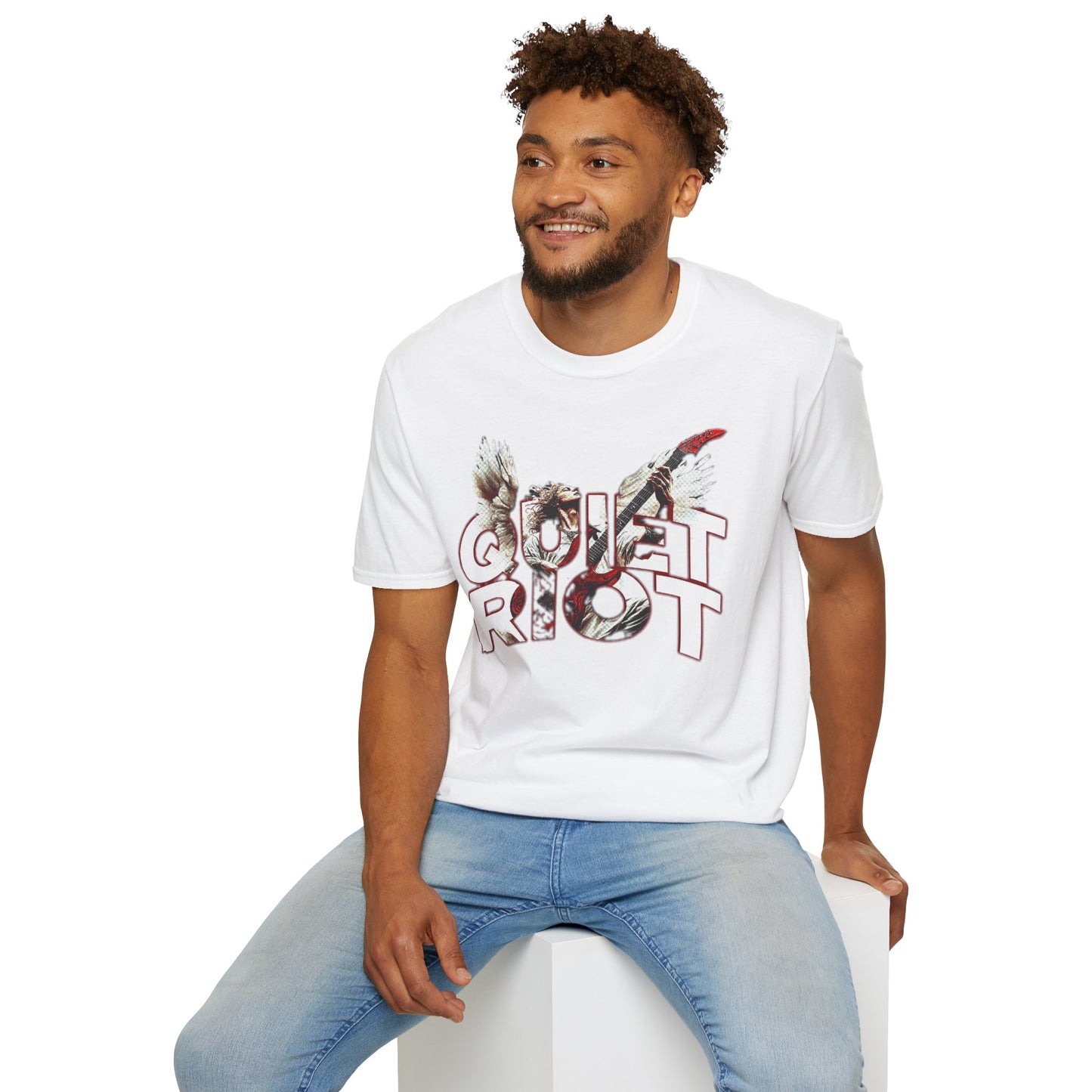 QR Guitar Rock T Shirt